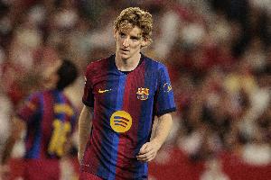 世体：戈登踢出生涯最佳开局，他肯定很快能在巴萨入球